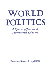 World Politics Volume 61 - Issue 2 -