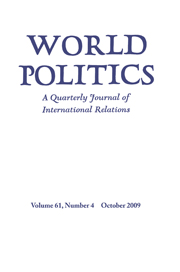 World Politics Volume 61 - Issue 4 -
