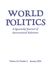 World Politics Volume 62 - Issue 1 -