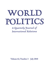World Politics Volume 62 - Issue 3 -