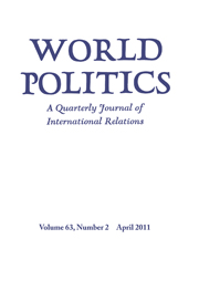 World Politics Volume 63 - Issue 2 -