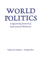 World Politics Volume 63 - Issue 4 -