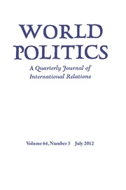 World Politics Volume 64 - Issue 3 -