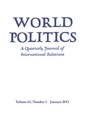 World Politics Volume 65 - Issue 1 -