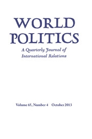 World Politics Volume 65 - Issue 4 -