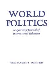 World Politics Volume 67 - Issue 4 -