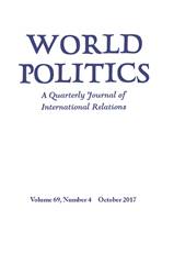 World Politics Volume 69 - Issue 4 -