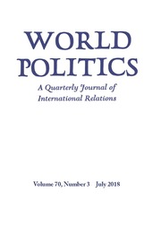 World Politics Volume 70 - Issue 3 -