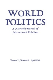 World Politics Volume 71 - Issue 2 -