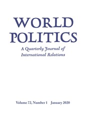 World Politics Volume 72 - Issue 1 -