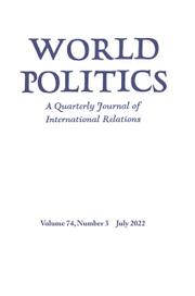 World Politics Volume 74 - Issue 3 -