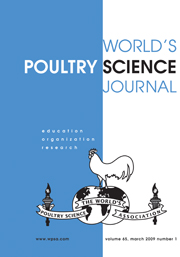 World's Poultry Science Journal Volume 65 - Issue 1 -
