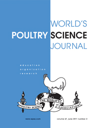 World's Poultry Science Journal Volume 67 - Issue 2 -