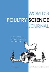 World's Poultry Science Journal Volume 70 - Issue 4 -