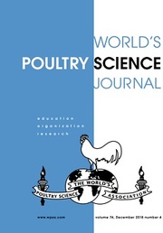 World's Poultry Science Journal Volume 74 - Issue 4 -