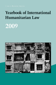 Yearbook of International Humanitarian Law Volume 12 - Issue  -