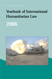Yearbook of International Humanitarian Law Volume 9 - Issue  -