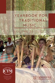Yearbook for Traditional Music Volume 55 - Issue 1 -