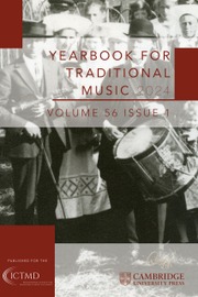 Yearbook for Traditional Music Volume 56 - Issue 1 -