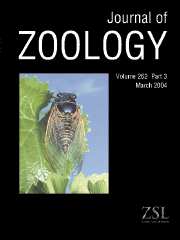 Journal of Zoology Volume 262 - Issue 3 -
