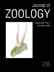 Journal of Zoology Volume 264 - Issue 3 -