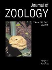 Journal of Zoology Volume 266 - Issue 1 -